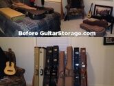 Spare Bedroom Guitar Storage