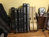 rack with acoustics and electrics