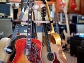 music store guitar stand