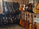 guitars in pawn shop