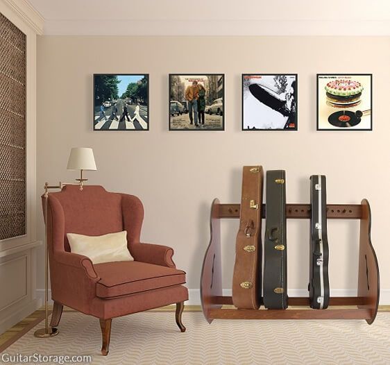 The Studio™ Standard Guitar Case Stand Guitar Storage