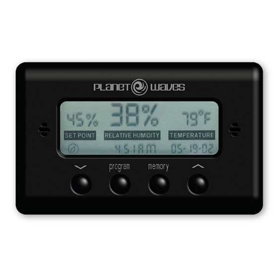 Guitar Case Hygrometer With Humidity & Temperature Sensors Guitar Storage