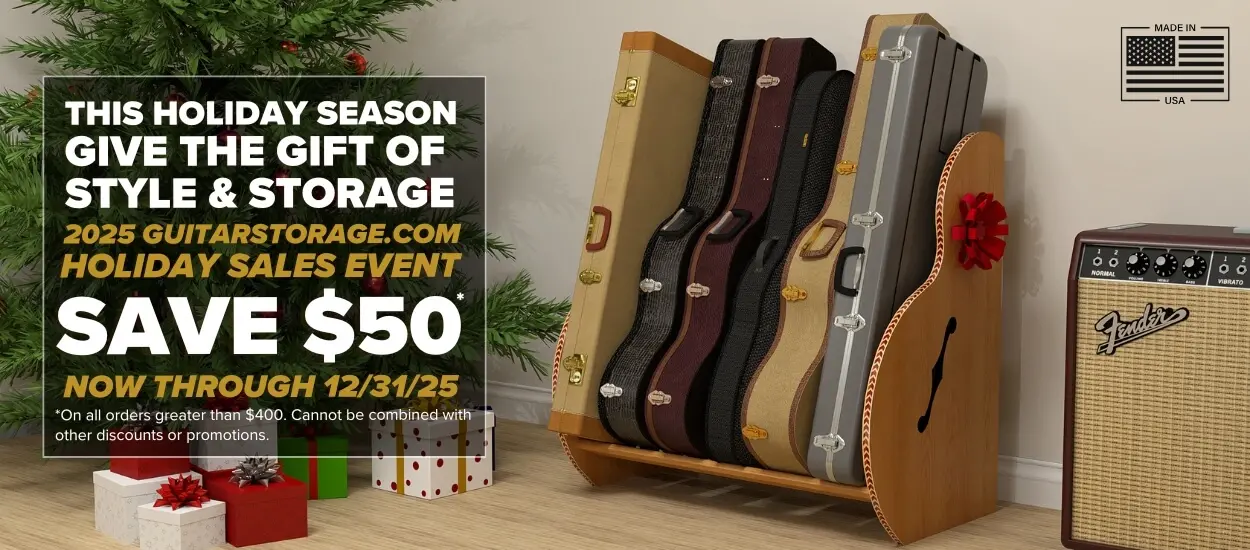 promo that says Give the gift of style and storage