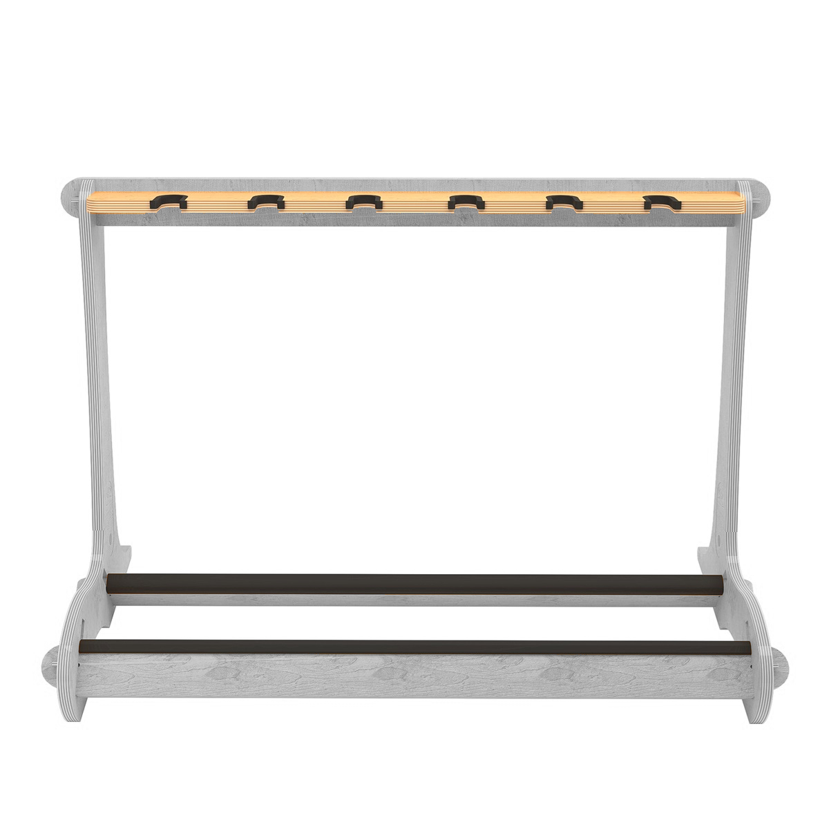 The 6 Guitar Rail Add-On, Placed On A VR6C 6 guitar rail add-on