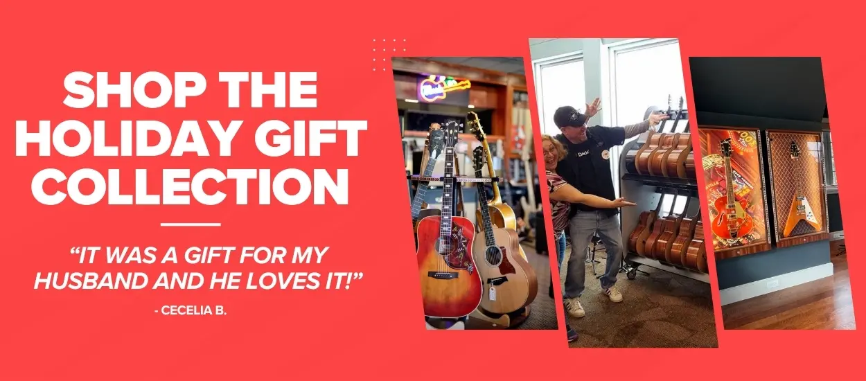 promo that says Shop the Holiday Gift Collection